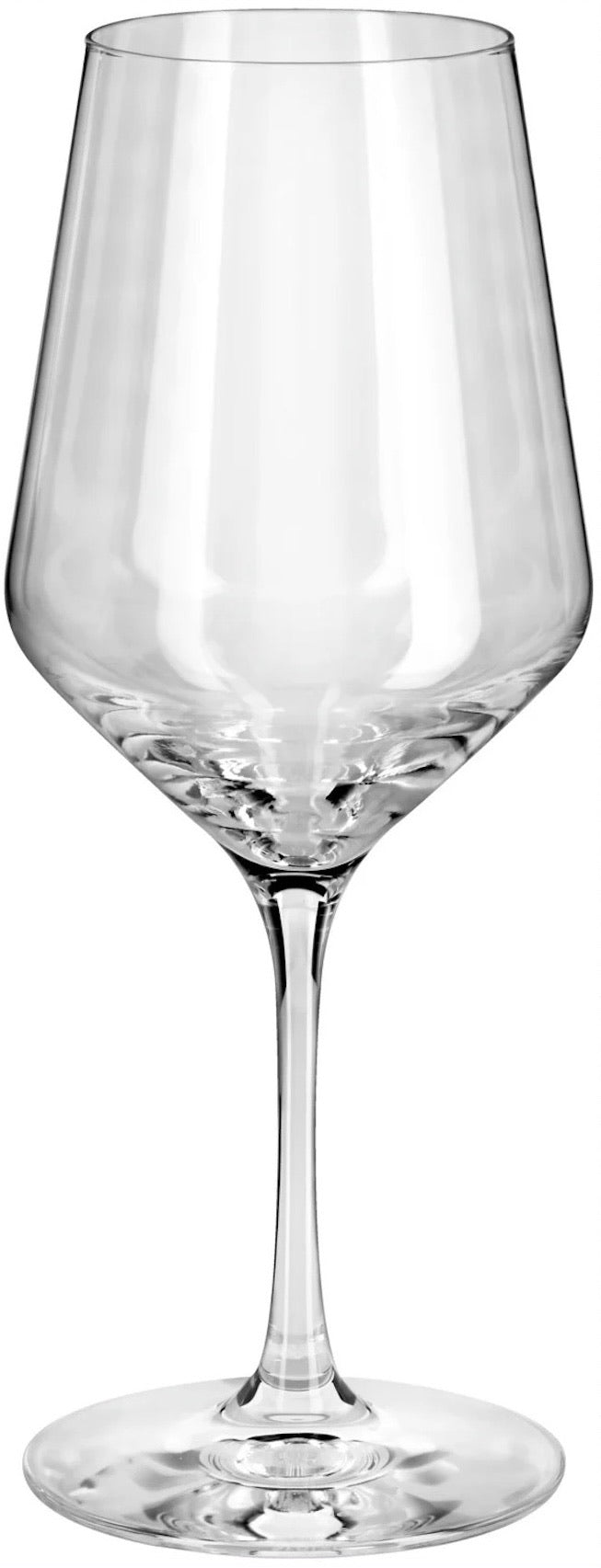 Rotweinglas-Trinkglas aus schnell chemisch verfestigtem Glas - 490ml - "super glass" - Weltneuheit