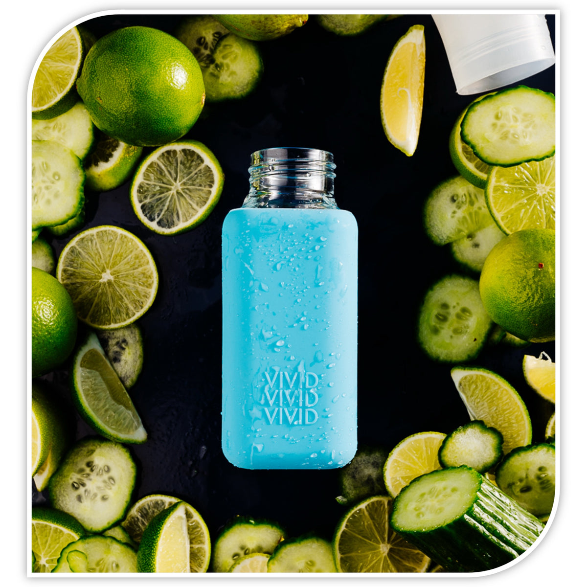 beVIVID Flasche 'West mit Monster Motiv' - 250 ml