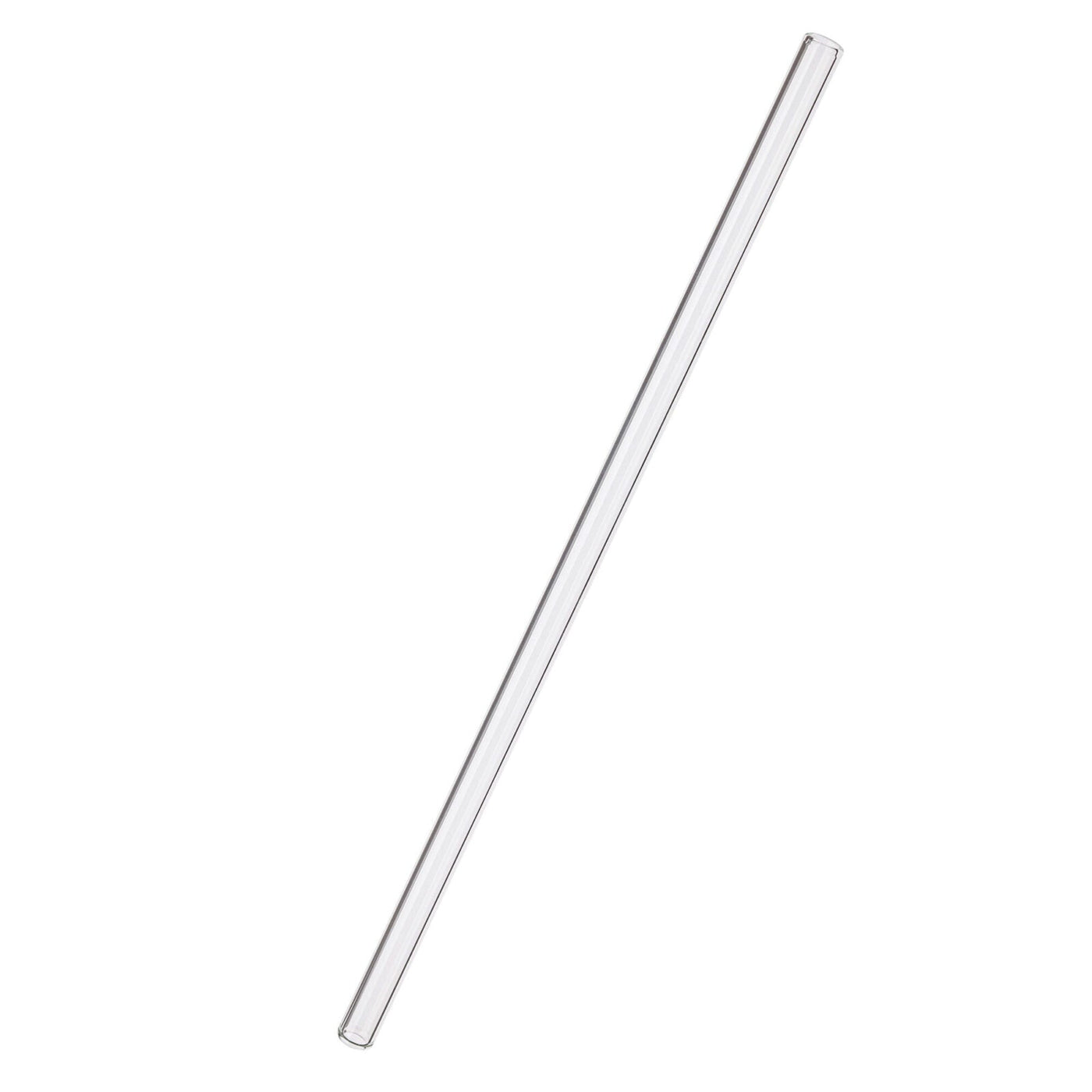 Super strong hardened glass drinking straw - 150mm long