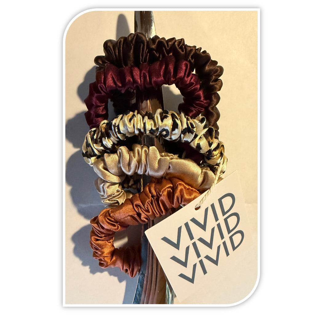 beVIVID Haarbänder - Silk Scrunchies - Saison 2026/2027